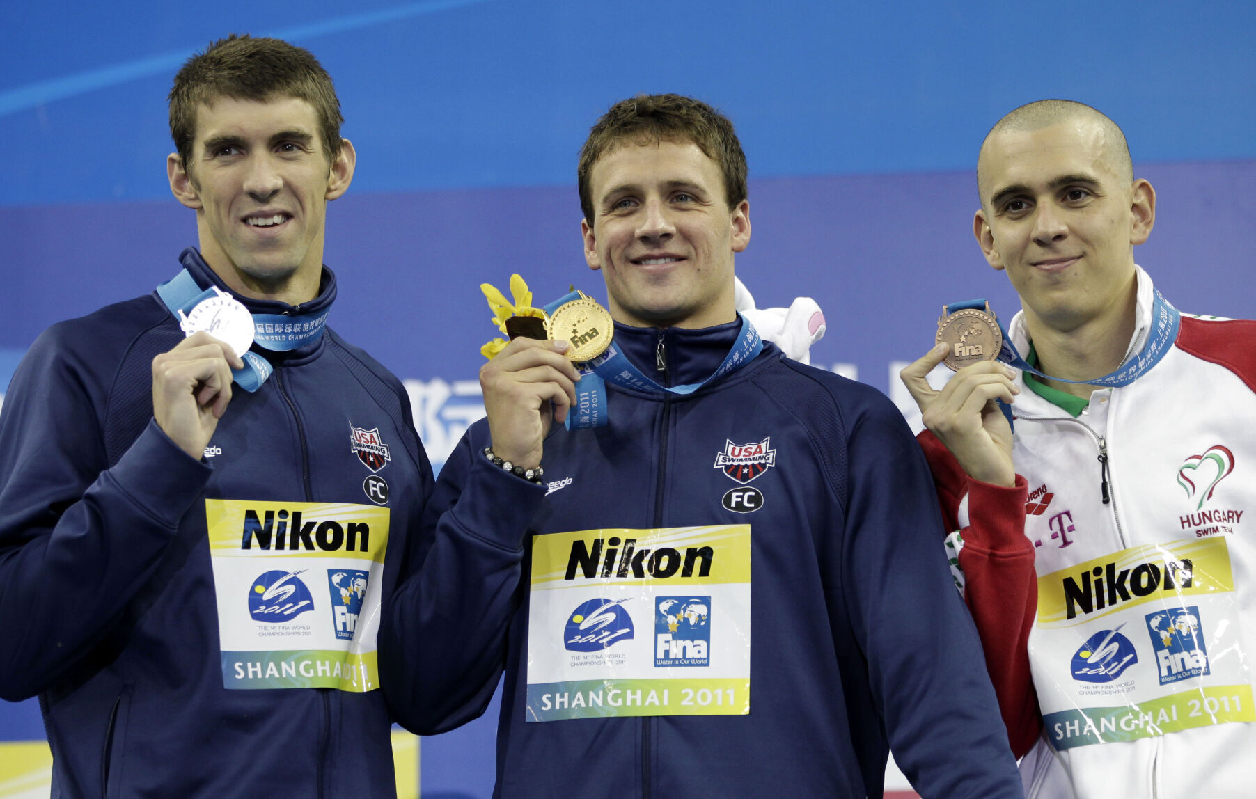 2011: Ryan Lochte edges Michael Phelps at world championships